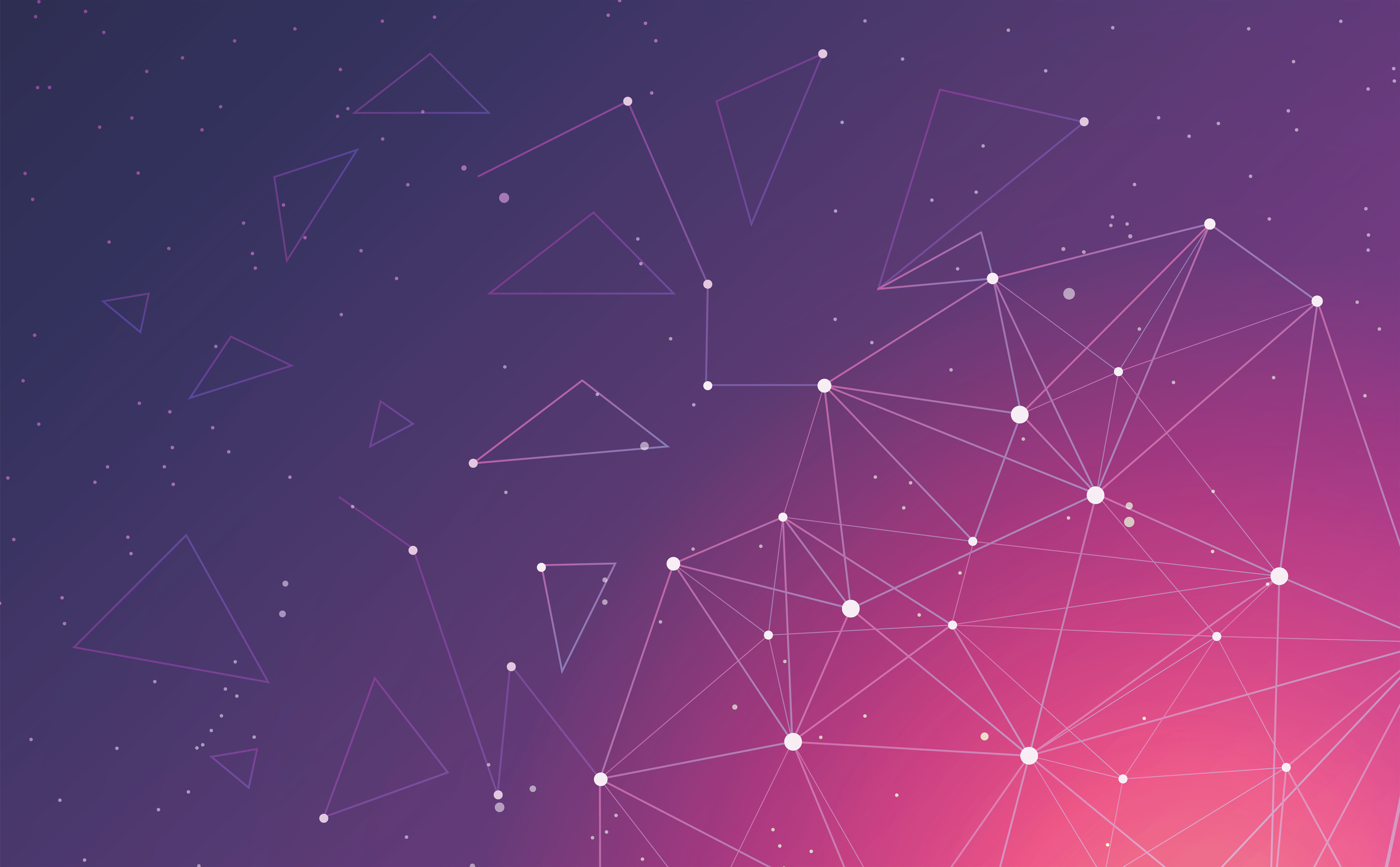 Geometric fragment abstract technology background
